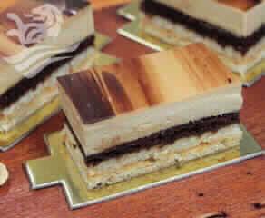 Fatias De Amendoim E Arroz Doce