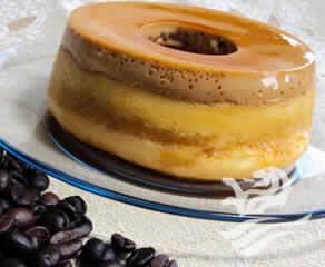 Pudim Cake Capuccino