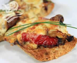 Bruscheta Ratatouille Au Gratin