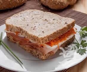 Sanduíche De Peito De Peru